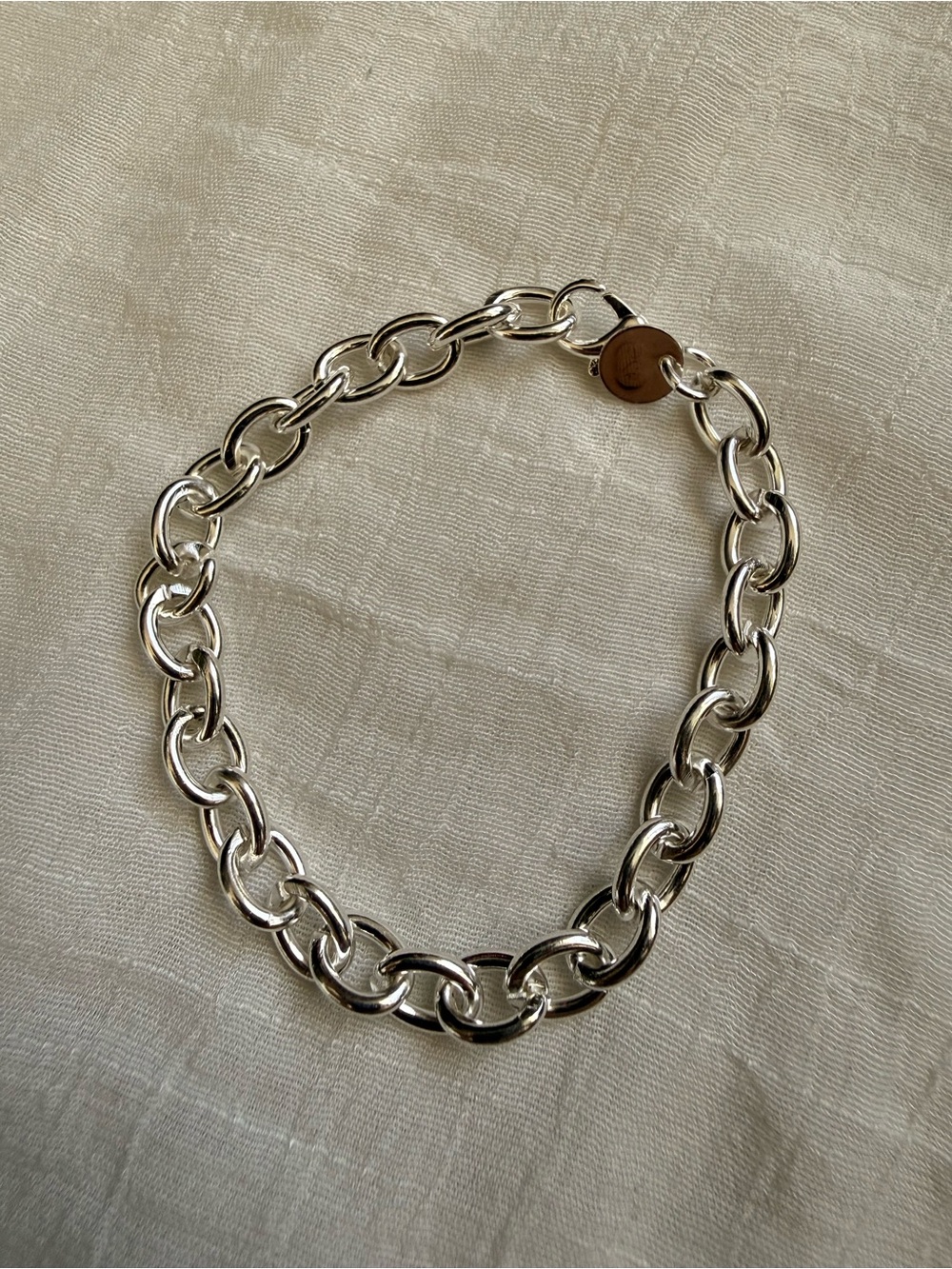 925 Sterling Silver Chain Link bracelet